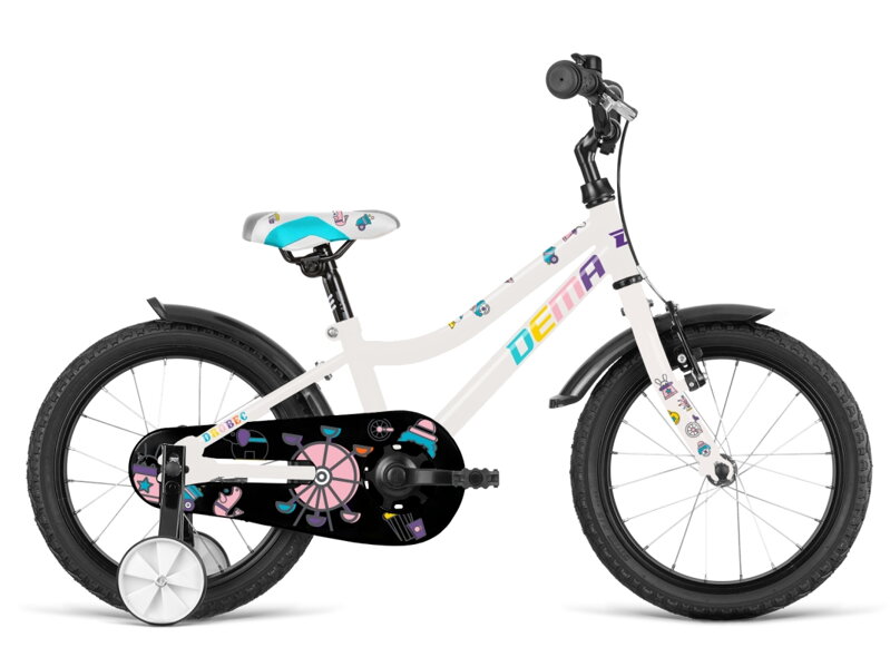 Bicykel Dema Drobec 16 white pearl 2023 Bicykel Dema Drobec 16 white pearl 2023