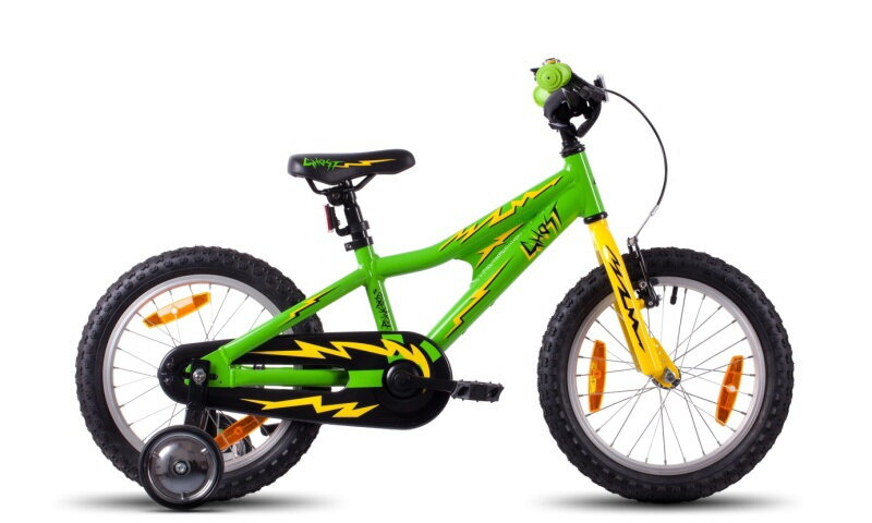 Bicykel Ghost Powerkid 16 green 2021