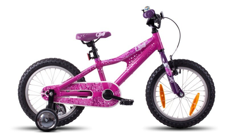 Bicykel Ghost Powerkid 16 pink 2021