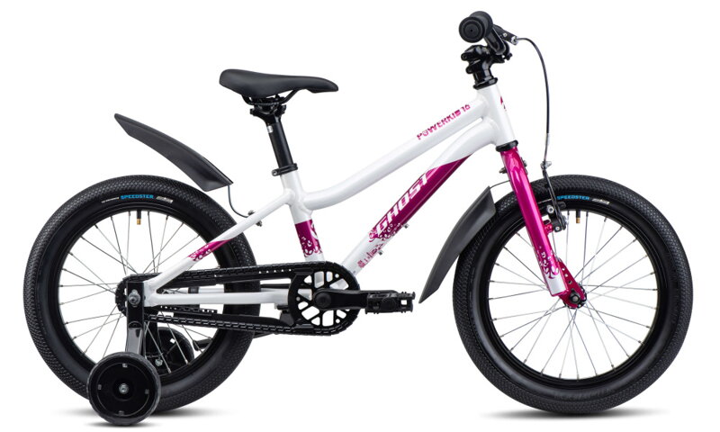 Bicykel Ghost Powerkid 16 white 2024 Bicykel Ghost Powerkid 16 white 2024