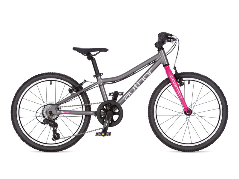 Bicykel Author Cosmic 20 strieborný-ružový 2026