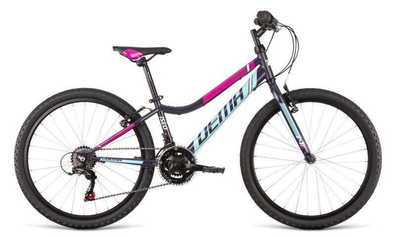 Bicykel Dema Iseo 24 tmavo-fialový 2020