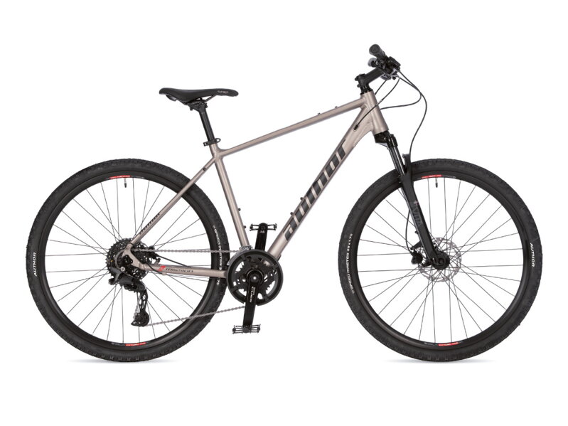 Bicykel Author Mission matný titánový 2026
