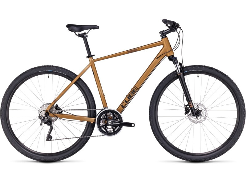 Bicykel Cube Nature Pro gold-black 2024 Bicykel Cube Nature Pro gold-black 2024