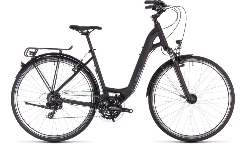 Bicykel Cube Touring Easy Entry black 2019