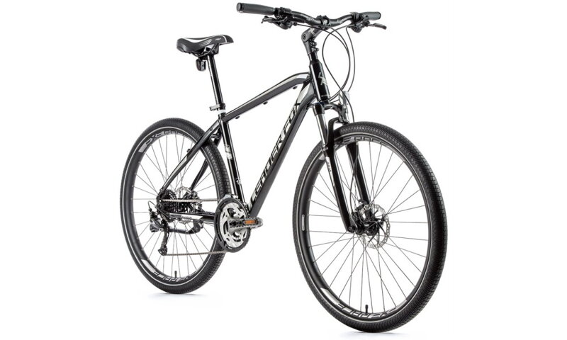 Bicykel Leader Fox Šumava čierny-biely 2021