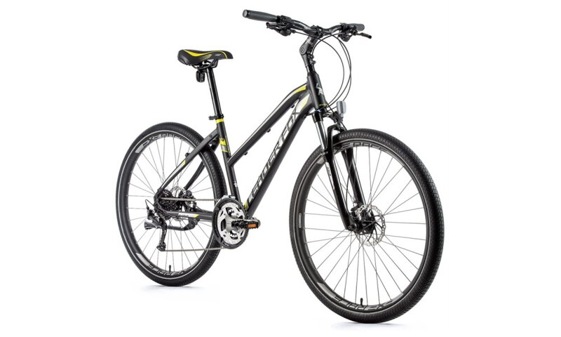 Bicykel Leader Fox Šumava Lady čierny-žltý 2021