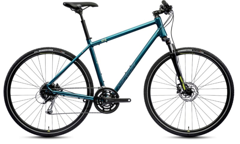 Bicykel Merida Crossway 100 teal modrý 2021