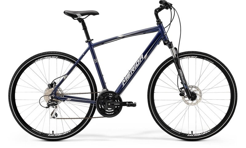 Bicykel Merida Crossway 20-D tmavomodrý 2017 Bicykel Merida Crossway 20-D tmavomodrý 2017