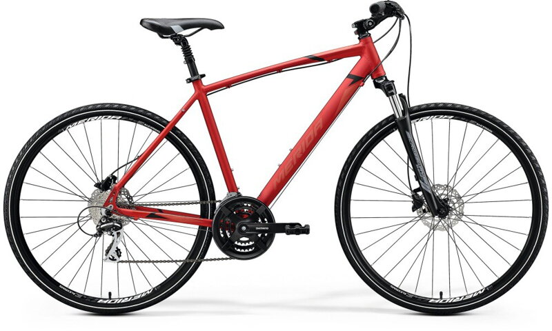 Bicykel Merida Crossway 20-D červený 2020
