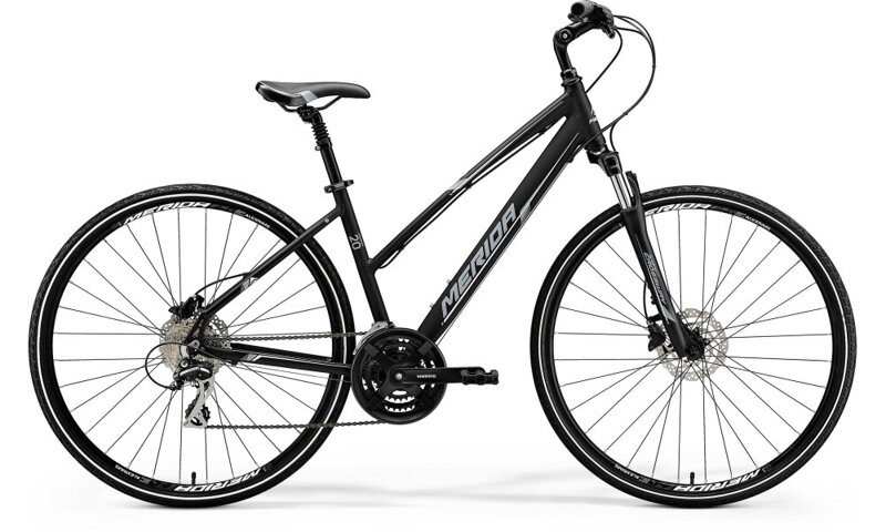 Bicykel Merida Crossway 20-D Lady black 2018 Bicykel Merida Crossway 20-D Lady black 2018
