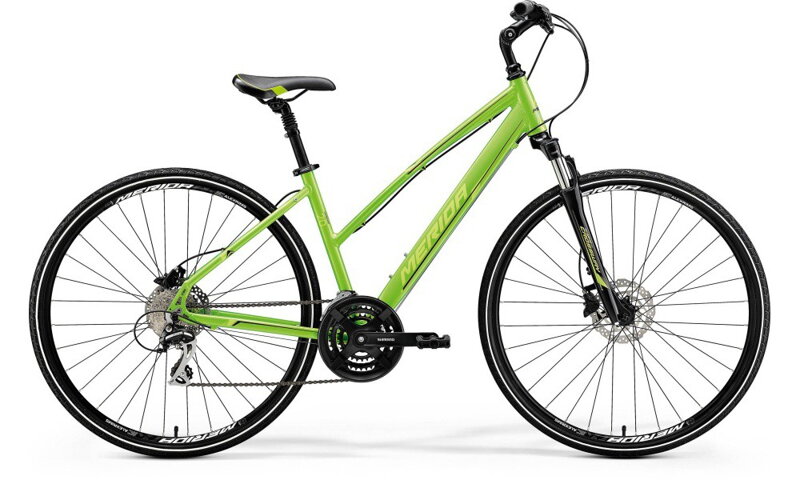 Bicykel Merida Crossway 20-D Lady green 2018
