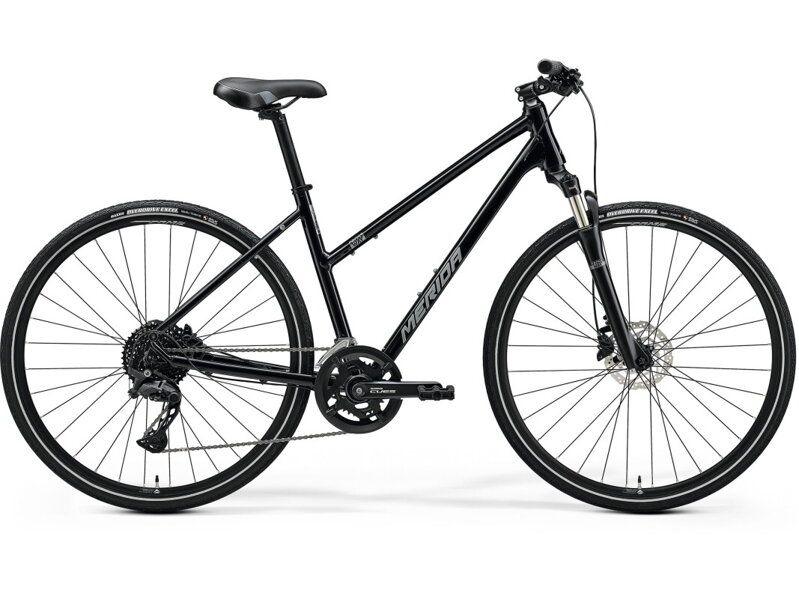 Bicykel Merida Crossway Lady 300 čierny 2025
