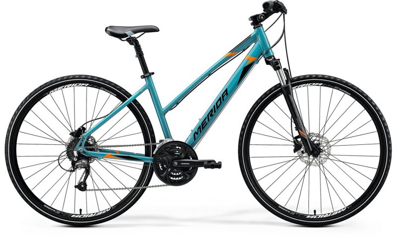 Bicykel Merida Crossway 40-D Lady teal 2020