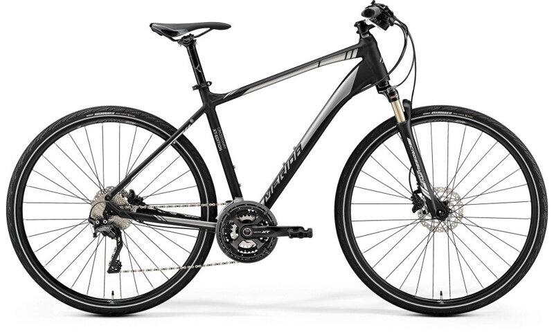 Bicykel Merida Crossway XT-Edition čierny 2019