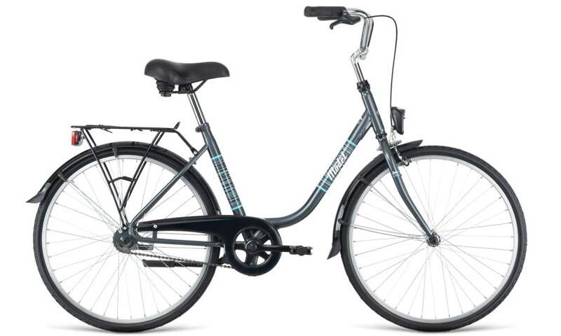 Bicykel Dema Modet 24 sivý 2019