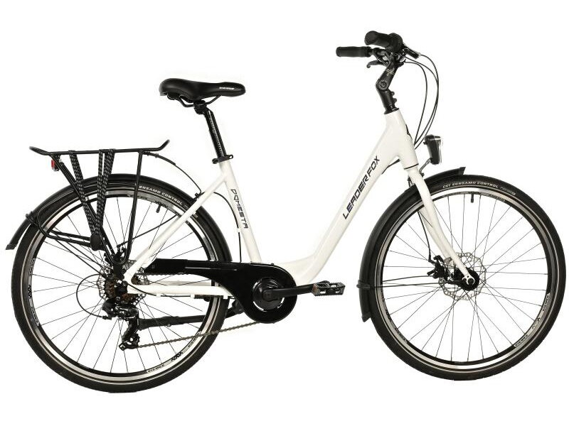 Bicykel Leader Fox Domesta biely