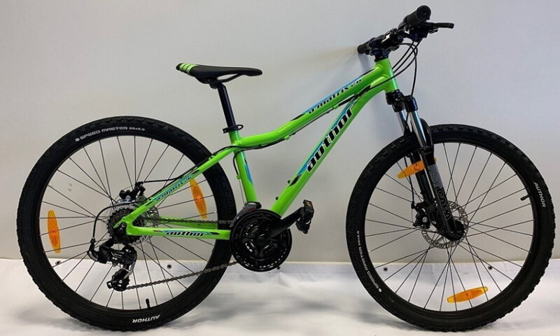 Bicykel Author A-Matrix 26 disc II 3x7 zelený čierny 2020