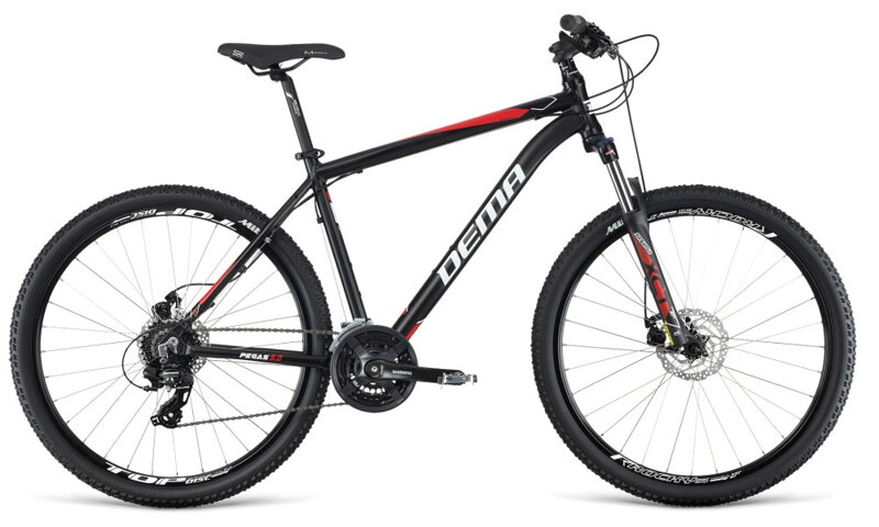 Bicykel Dema Pegas 5.0 čierny-červený 2019 Bicykel Dema Pegas 5.0 čierny-červený 2019