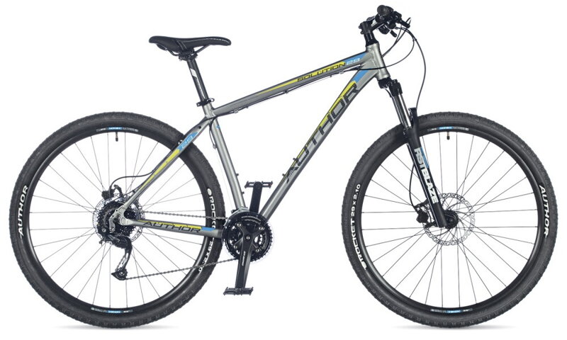 Bicykel Author Solution 29 strieborný 2018