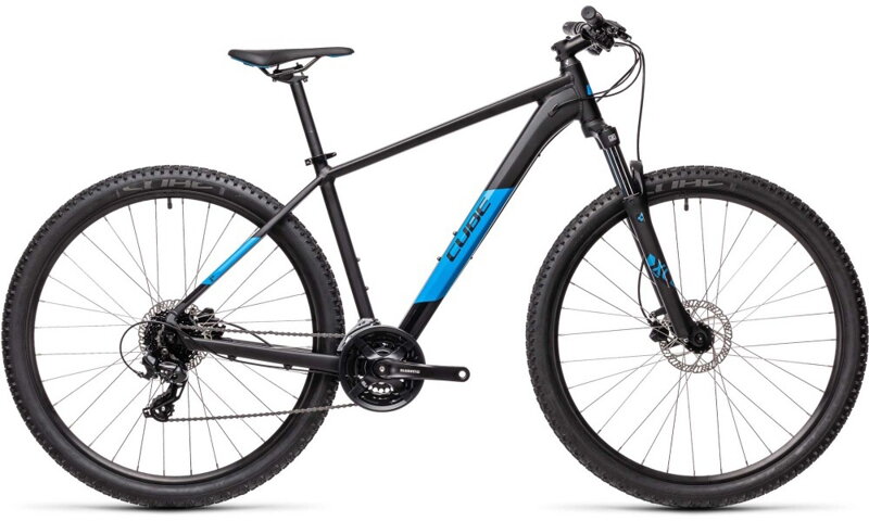 Bicykel Cube Aim Pro 29 black-blue 2021