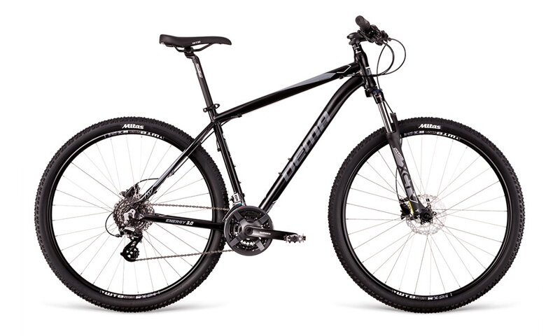 Bicykel Dema Energy 3.0 black-grey 2018 Bicykel Dema Energy 3.0 black-grey 2018