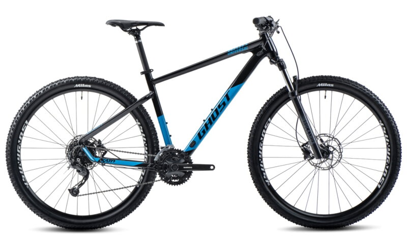 Bicykel Ghost Kato Universal 29 black-blue 2023 Bicykel Ghost Kato Universal 29 black-blue 2023