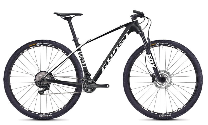 Bicykel Ghost Lector 3.9 black 2018