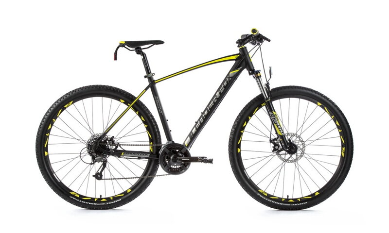 Bicykel Leader Fox Esent 29 čierny-žltý 2019