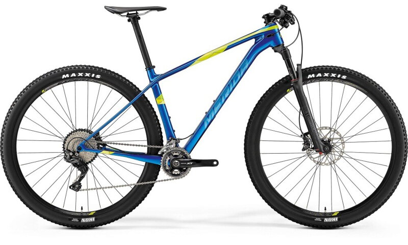 Bicykel Merida Big Nine XT modrý 2019