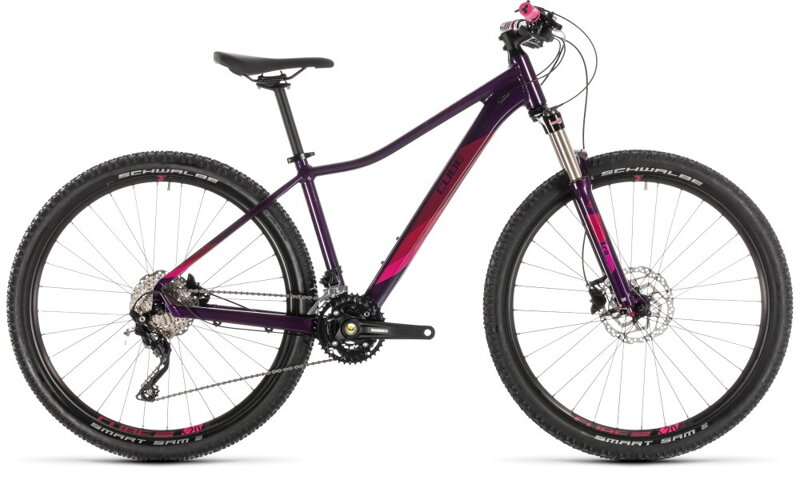 Bicykel Cube Access WS Race aubergine 2019