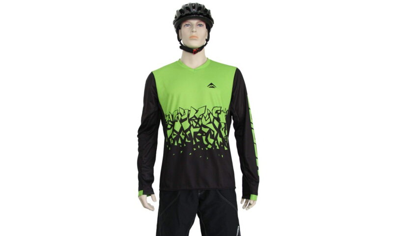 Dres Merida DR Freeride zelený-čierny Dres Merida DR Freeride zelený-čierny