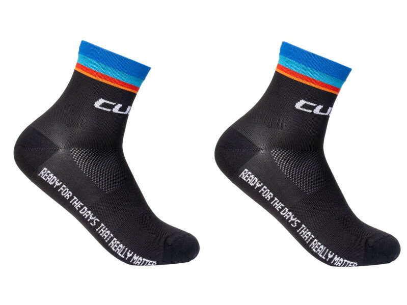 Ponožky Cube Mid Cut teamline black