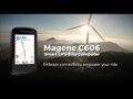 Cyklopočítač Magene C606 dotykový GPS USB